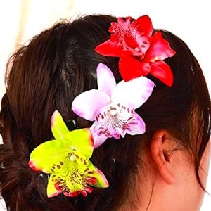 3 hair clips 💚💜♥️